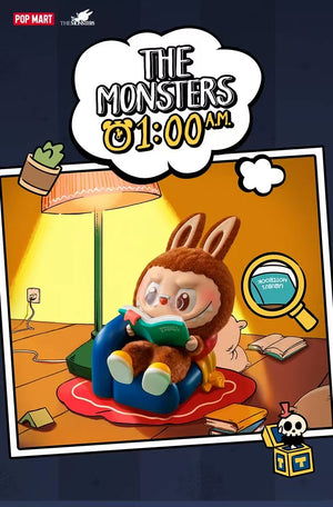 POPMART 泡泡瑪特 拉布布THE MONSTERS 凌晨一點系列手辦盲盒LABUBU（一盒10個）