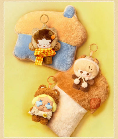 POPMART Bubble Plush Warm Series Plush Keychain Blind Box Gift (6 pieces per box)