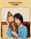 POPMART 泡泡瑪特 星星人美味時刻系列毛絨法棍抱枕50cm周邊禮物