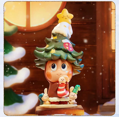 POPMART 泡泡瑪特 星星人種下心願手辦吊卡娃娃擺件玩具禮物