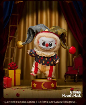 POPMART 泡泡瑪特 WHY SO SERIOUS系列搪膠毛絨掛件 (全新未拆確認款：月影假面)