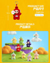 POPMART 泡泡瑪特 天線寶寶系列“說你好”手辦盲盒玩具毛絨禮物(一套8隻)