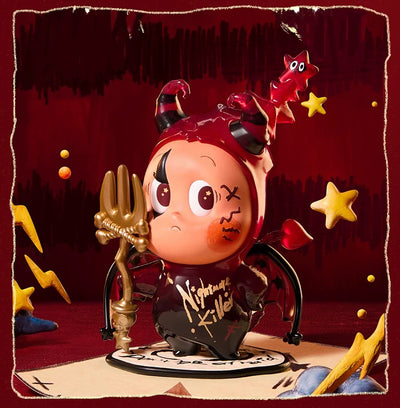POPMART 泡泡瑪特 星星人小惡魔星手辦吊卡禮物擺件