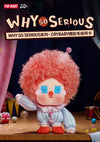 POPMART 泡泡瑪特 WHY SO SERIOUS系列CRYBABY搪膠毛絨吊卡