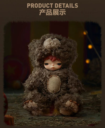 POPMART Hirono Little Wild Bear Vinyl Plush Doll
