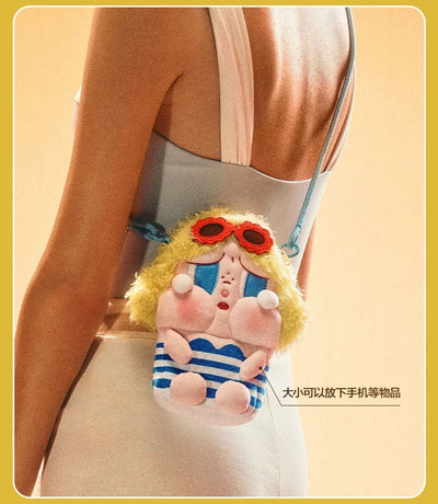 POPMART 泡泡瑪特 CRYBABY Vacation Mode On系列MINI斜挎包周邊