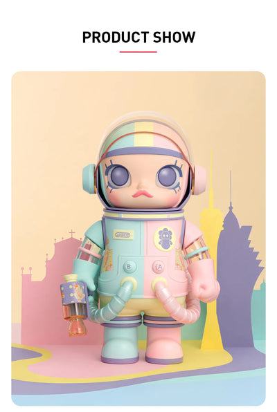 POPMART Mega Collection Series-MEGA SPACE MOLLY 400% Honey